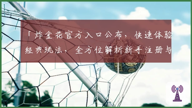 「炸金花官方入口公布，快速体验经典玩法，全方位解析新手注册与安装教程」